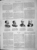 Old Antique Print 1894 Flying Column Bengal Cavalry River Afghanistan War 19th