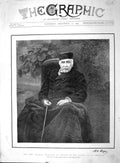 Original Old Antique Print 1894 Portrait Vicomte Ferdinand De Lesseps Chesnave