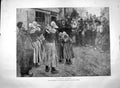 Original Old Antique Print 1894 Dutch Auction Sale Amsterdam C 19th