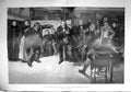 Old Antique Print 1894 Breaking Up Christmas Party Music Family Rainey 19th