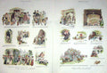 Old Antique Print 1894 Story Miss Pike Oxford Cathedral College Student 19th