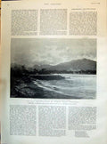 Old 1895 Robert Louis Stevenson Vaea Mountain Samoa Antwerp Court Jon Victorian