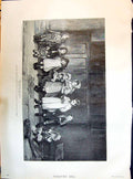 Old 1895 Children Singing Lucas Piano Collings Fitzgibbon Charles Col Victorian