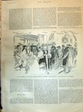 Old 1895 Funeral Lord Randolph Churchill Church Woodstock Ship Majest Victorian