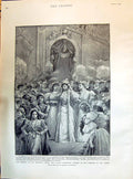 Old 1895 Khedive Sister Wedding Princess Hanem Harem Hulke Knox Pigot Victorian