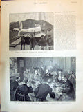 Old 1895 Prince Wales Yacht Cannes White Ladye Venables Savory Hornby Victorian