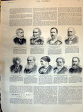 Old 1895 Bessborough Giffard Oswald Duff Hine Fripp Reed Seymour Dale Victorian