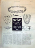 Old 1895 Morgan Dashur Treasures Nicaragua Corinto From Harbour Pilch Victorian