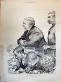 Old 1895 After Many Days Jabez Spencer Balfour In Dock At Bow Street Victorian
