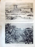 Old 1895 Relief Chitral Road Weapons Mundia Khar Fort Sirdar Nasrulla Victorian