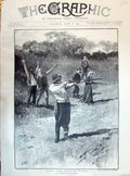 Old 1895 Madame Sarah Bernhardt At Play Days Shooting In South Americ Victorian