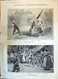 Old 1895 Hansel Gretel Daly Dick Whittington Drury Lane Robinson Crus Victorian