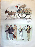 Old Notes By A Globe-Trotter In Rome 1895 Phil May Drawn Funiculi Fun Victorian