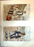 Antique Old Print 1895 Japanese Coolies Camp Followers March Corean Policeman