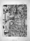 Old Antique Print 1895 Garden Bartholomew'S Hospital Duke Genoa Admiral 19th