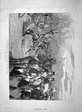 Original Old Antique Print 1895 Hussars Queen Aldershot Siers Marquis Victorian