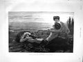 Original Old Antique Print 1895 Scene St. Sebastian Hayhursy Skeddon Corpor 19th