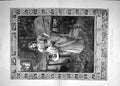 Original Old Antique Print 1895 Portrait Beautiful Lady Girl Been Roaming 19th