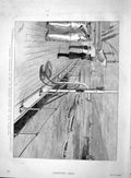 Old Antique Print 1895 Funeral Sea Ship Theseus Baron Tauchnitz Nicholls 19th