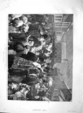 Original Old Antique Print 1895 Ireland Pig Fair Salt Industry Cheshire Wharf