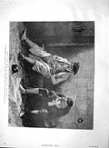 Original Old Antique Print 1895 Prisoners Cell Armenian Women Stamboul H 19th
