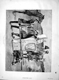 Original Old Antique Print 1895 Fallen Among Thieves Transport Robbery 19th