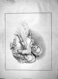 Original Old Antique Print 1895 Four Months Baby Prince Wales Mr Henry 19th