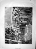 Original Old Antique Print 1895 Sultan Entertaining Guests Dinner Yildiz 19th