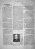 Old Antique Print 1896 Rand Club Johannesburg Rhodes Farrer Befana Rome 19th