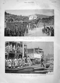 Old Antique Print 1896 Ashanti Expedition Maxwell Kumassi Kitchener Cairo 19th