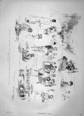 Original Old Antique Print 1896 India Ceylon Exhibition Earl'S Court Gsmith