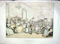 Original Old Antique Print 1896 Juvenille Ball Children Dancing Music Colour