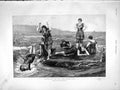 Original Old Antique Print 1896 Sea Raft Diving Matterhorn Mountain Climbing