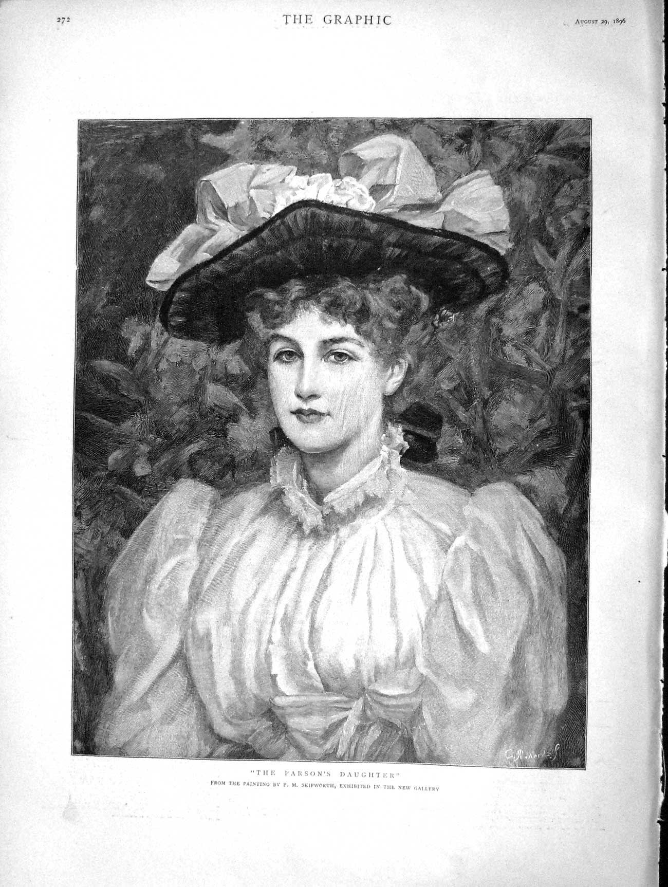 Old Antique Print 1896 Parson'S Daughter Girl Eclipse Sun Novaya Zemblya 19th