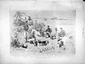 Original Old Antique Print 1896 Rhodesia Paget Macloutsie Execution Mirza Riza