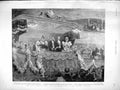 Original Old Antique Print 1896 Czar Paris Gala Performance Comedie Francaise