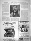 Original Old Antique Print 1896 Shannon Mappin Webb Myrtle Grove Tobacco 19th