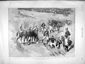 Original Old Antique Print 1896 Rhodesia Water Imperial Siers War Pasha Dhanis