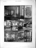 Old Antique Print 1896 Davy-Faraday Laboratory Armenian Orphans Erzeroum 19th