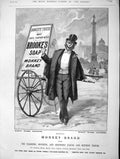 Antique Print *3291 1896 Advertisement Brooke'S Monkey Brand Soap Cleaning
