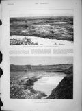 Original Old Antique Print 1897 Limestone Quarry Bog Kerry Ireland Quarry Lodge