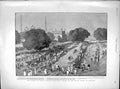 Old Antique Print 1897 Famine India Natives Bricks Lucknow Woods Bolton 19th