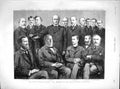 Original Old Antique Print 1897 South Africa Chamberlain Webster Harcourt Ship
