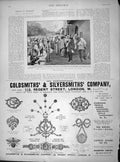 Original Old Antique Print 1897 Famine India Lahore Jamardham Gsmith Jewellers