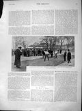 Old Antique Print 1897 Duel Pini Thomeguex Paris Portrait Revolutionist 19th
