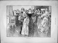 Original Old Antique Print 1897 Washington Post Romance Marie Brema Lohengrin