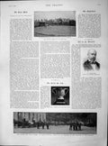 Original Old Antique Print 1897 British Red Cross Constatinople Vere Domoko War