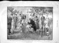 Old Antique Print 1897 Botanic Gardens Fete Hospital Ships Rossia Wilhelm 19th