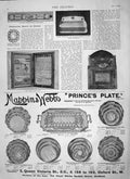 Old Antique Print 1897 Casket Royal Family Jubilee Yacht Prize Cups Webb 19th