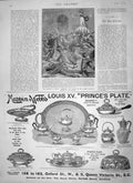 Old Antique Print 1897 Rioting Rome Piazza Navona Mappin Webb Sheffield 19th
